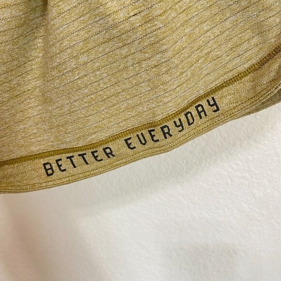 Lululemon Drysense Training Short Sleeve Shirt Heathered Bronze Green - Picture 8 of 8